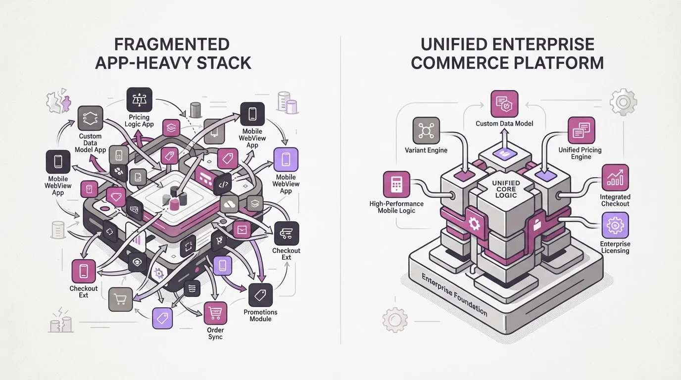 Comparison of Shopify Plus vs Supercommerce for Enterprise Catalog and Pricing